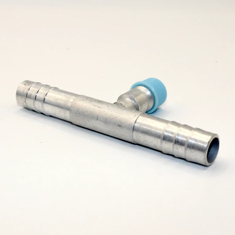 Raccord de tuyau en caoutchouc de climatisation automobile, raccord en aluminium, raccord direct en 