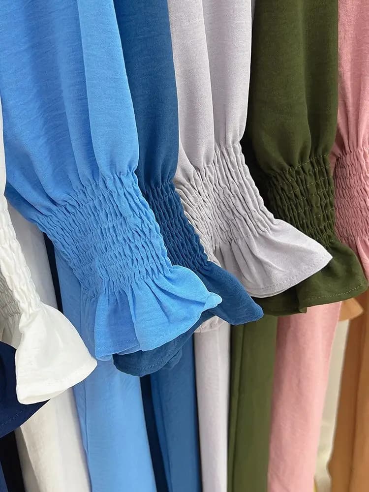 Ramadan Abaya dubaï caftan Robe Longue musulmane turquie Abayas pour la prière vêtements islamiques 