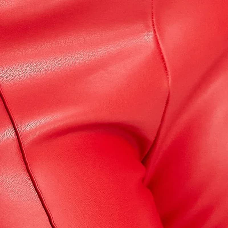 Pantalon taille haute en simili cuir pour femmes, pantalon crayon Sexy, collants slim en PU, tenue é