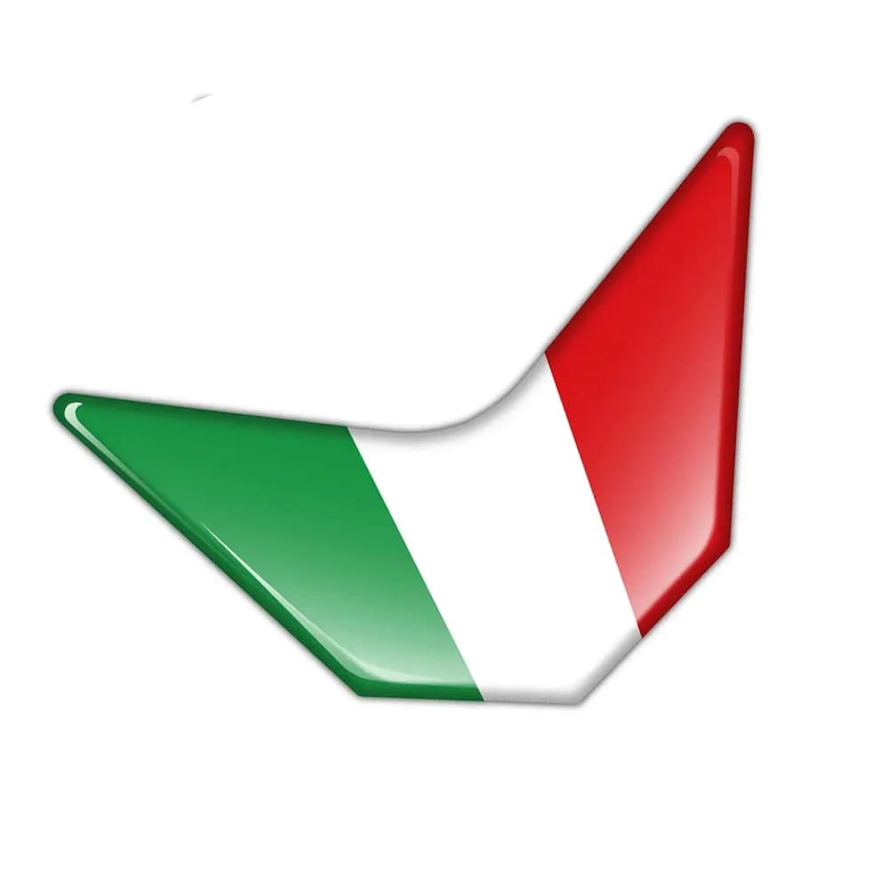 Autocollants de carénage avant de moto en résine 3D, étui à autocollants italien pour Ducati 959 969