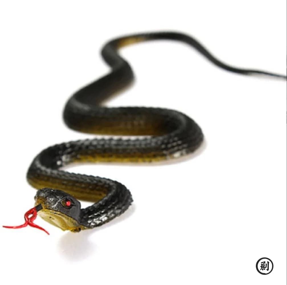 45cm faux jouet en caoutchouc réaliste serpent Simulation Anaconda effrayant Halloween pour effrayer