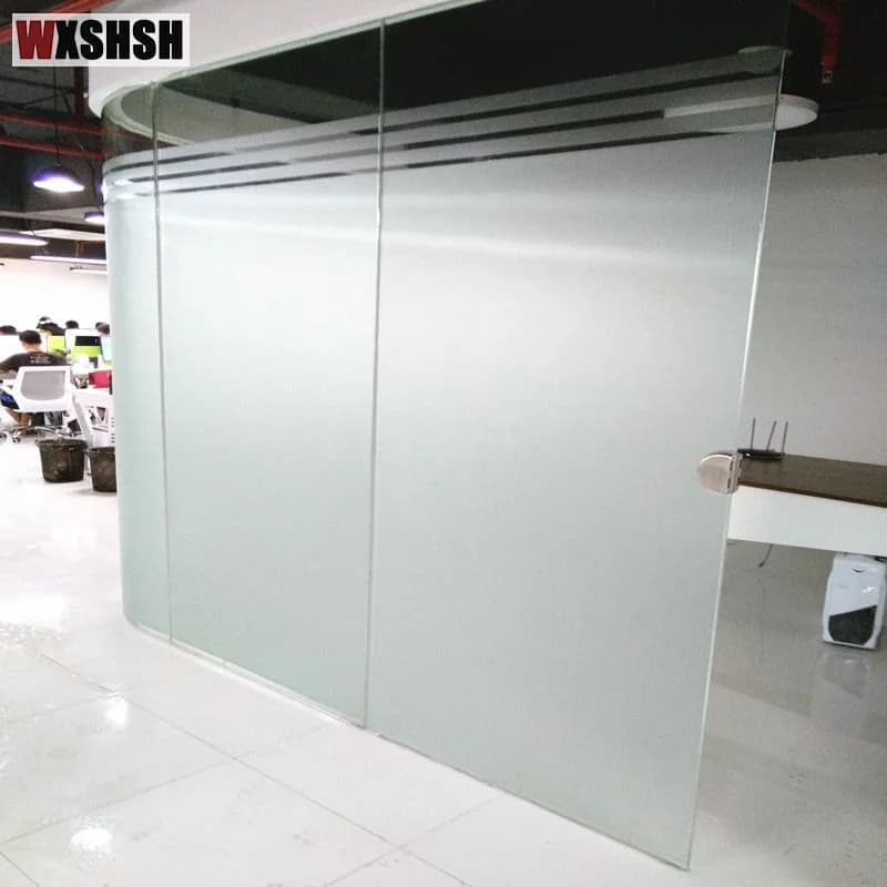 Autocollant en verre dépoli sans colle, autocollant de fenêtre, confidentialité pour bureau, salle d