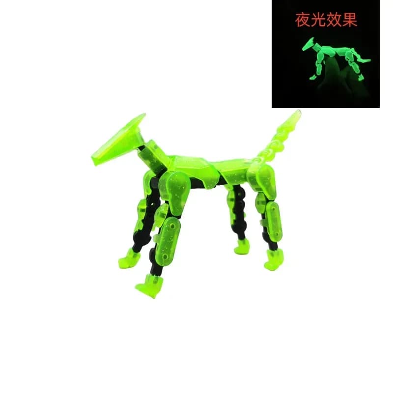 Bricolage lumineux T13 multi-articulé mobile Shapeshift Robot 3D imprimé Mannequin chanceux robot et