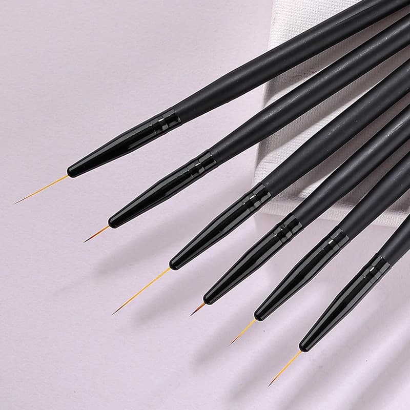 Ensemble de stylos à lignes fines et extrêmes, argile ultralégère, poupée Bjd, brosse pour dessin du