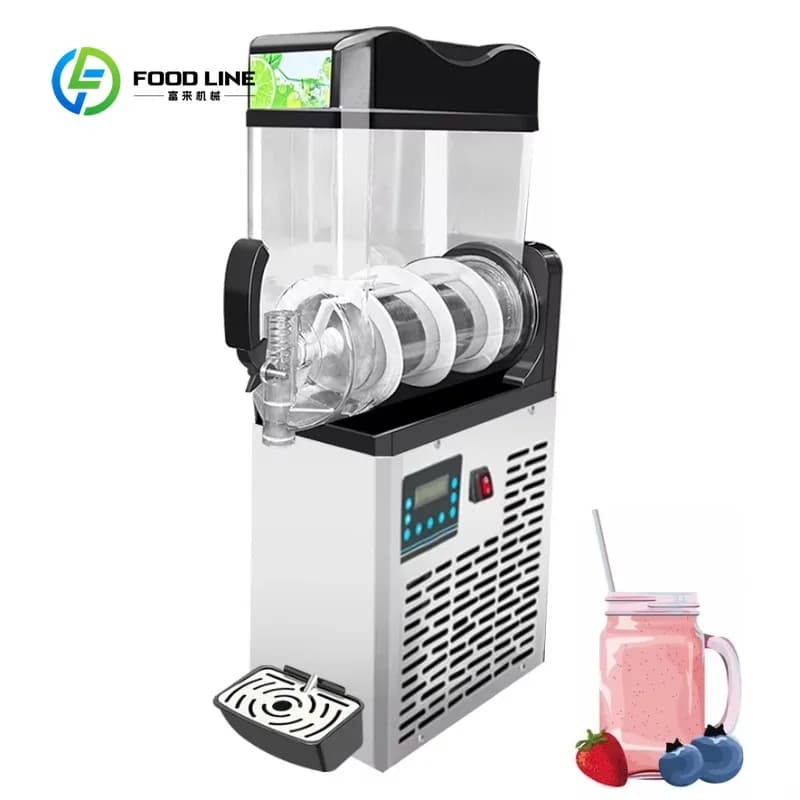 Machine à smoothies personnalisée 1 réservoir 15L, machine à granita, machine à glace pilée, machine