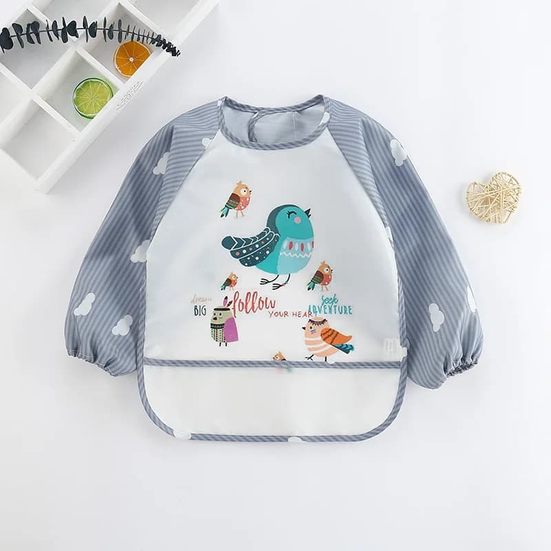 Bavoirs imperméables pour bébé de 0 à 3 ans, joli dessin animé coloré, pour nourrissons, manger des 
