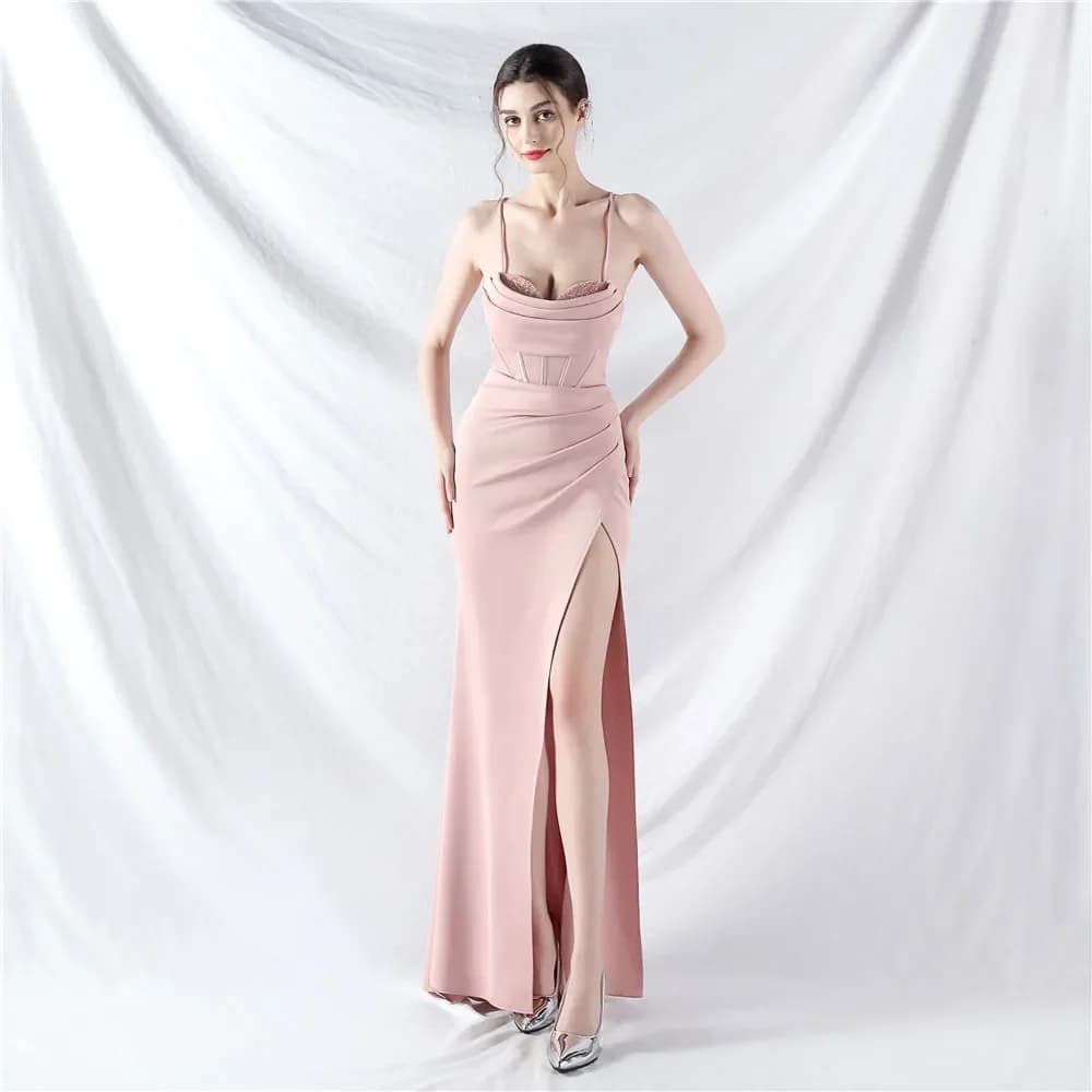 Robe de remise des diplômes pour femmes, robes de Rhélégantes, soirée, gala, mariage, événements spé