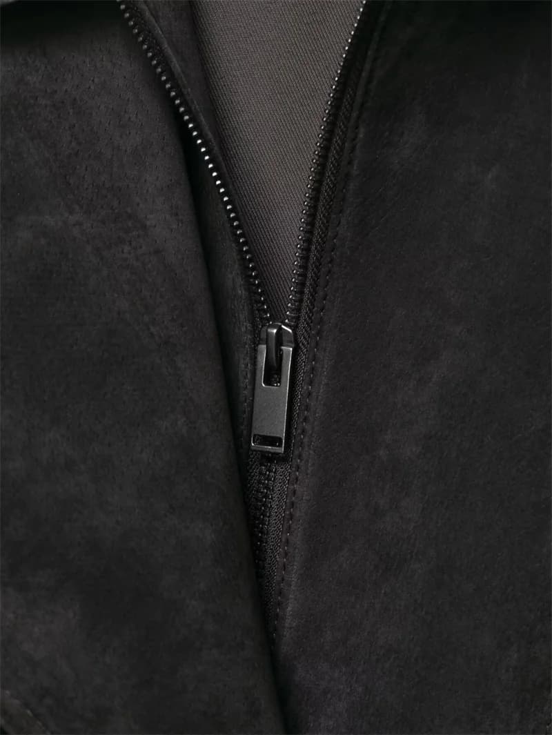 Veste pour femme, printemps 2026, nouvelle veste en similicuir noir à manches longues, style motard,