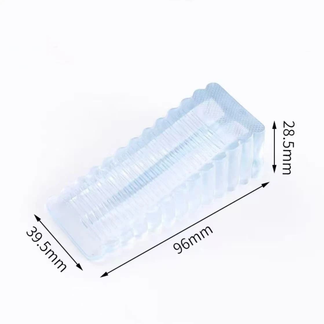 Butoir de porte en silicone, cale de sécurité, butoir de porte pour maison et bureau, réutilisable, 