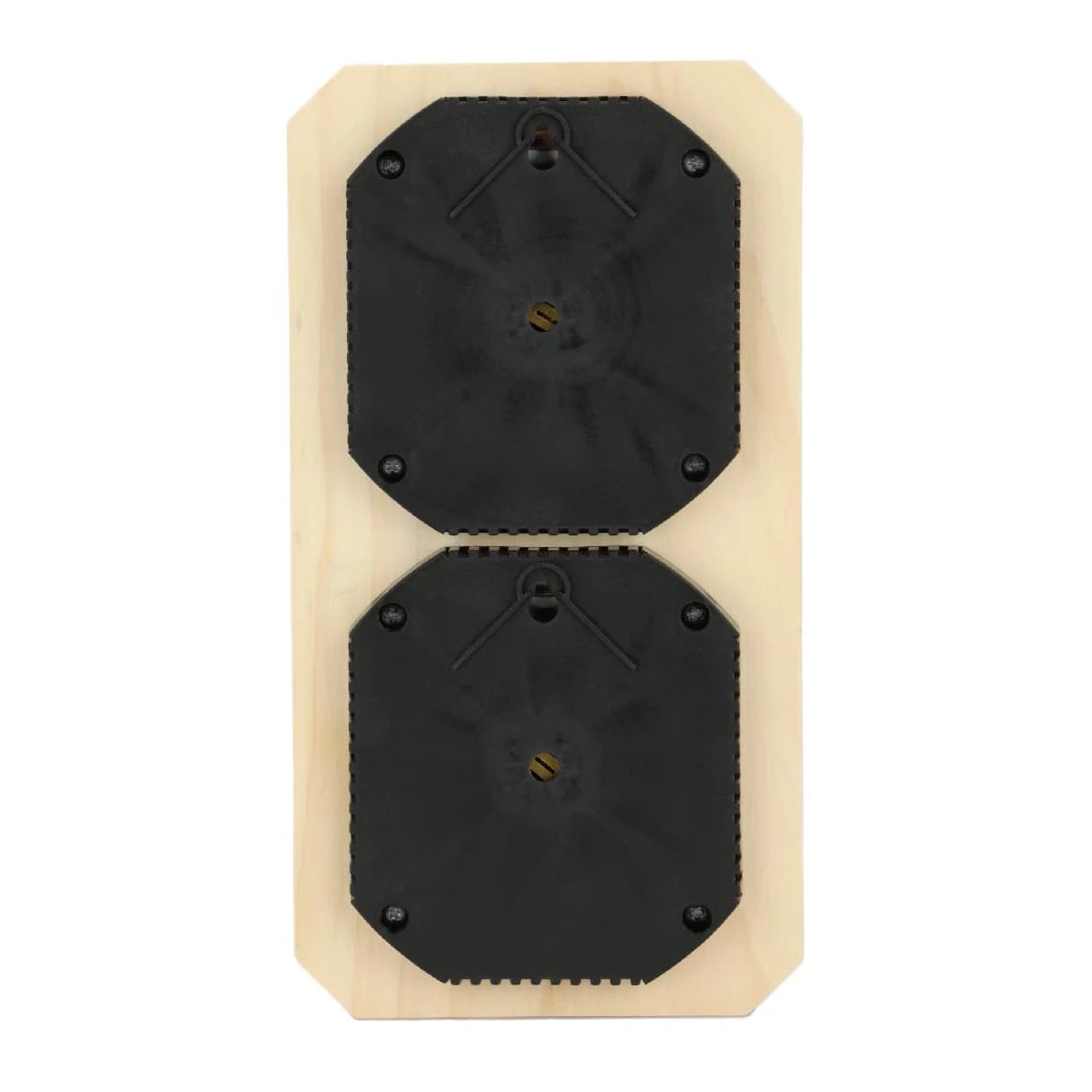 KT THERMO – thermomètre et hygromètre de Sauna en bois, accessoire de Spa mural, mécanique, aucune b