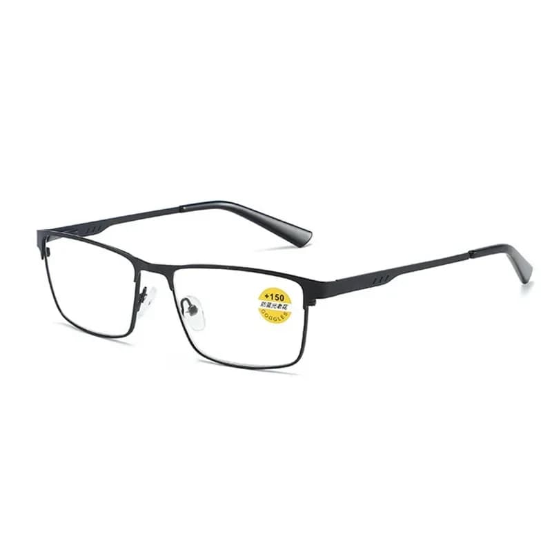Lunettes de lecture à la mode pour hommes, monture de lunettes de Prescription bloquant la lumière b