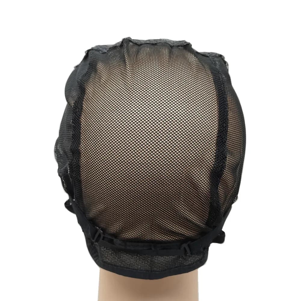 Bonnet de perruque 4 tailles pour la fabrication de perruques avec sangle réglable au dos, bonnet de