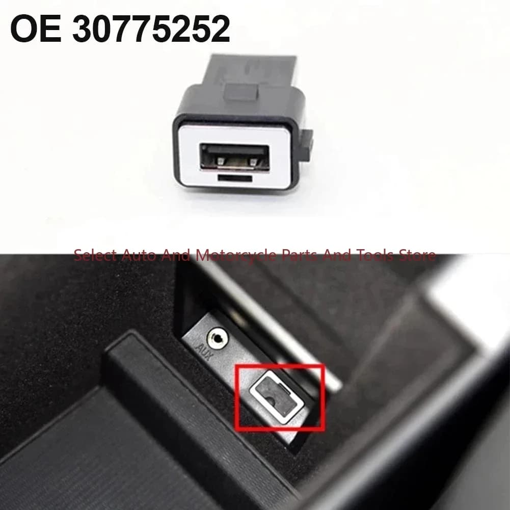 Prise Interface USB Plug-and-play 30775252   Prise de voiture prise d'interface USB pour Volvo S80 S