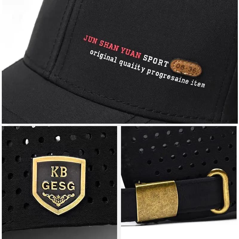 Casquette de Baseball à vaccage Rapide pour Homme, Chapeau d'Extérieur en Maille Respirante, Nouvell