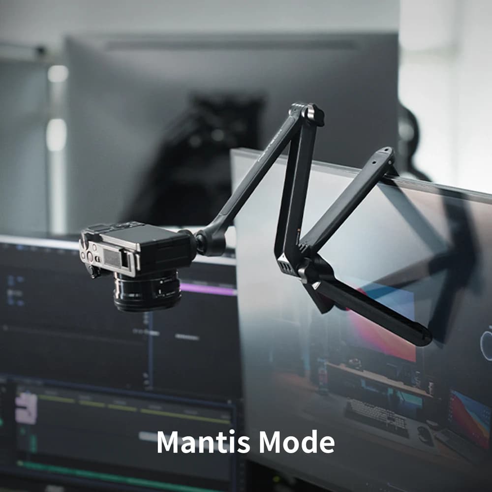 IcalYTECH-Mantispod Z Selfie Stick avec poignée, trépied à 3 voies, Vlogger vidéo, étanche, OSMO Act