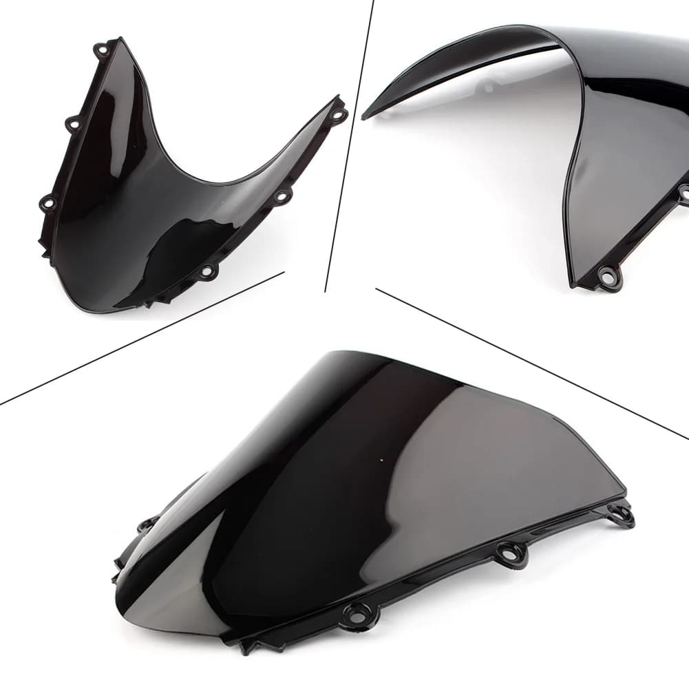 Déflecteur de pare-brise à Double bulle pour moto, protection contre le vent pour Honda CBR1000RR CB