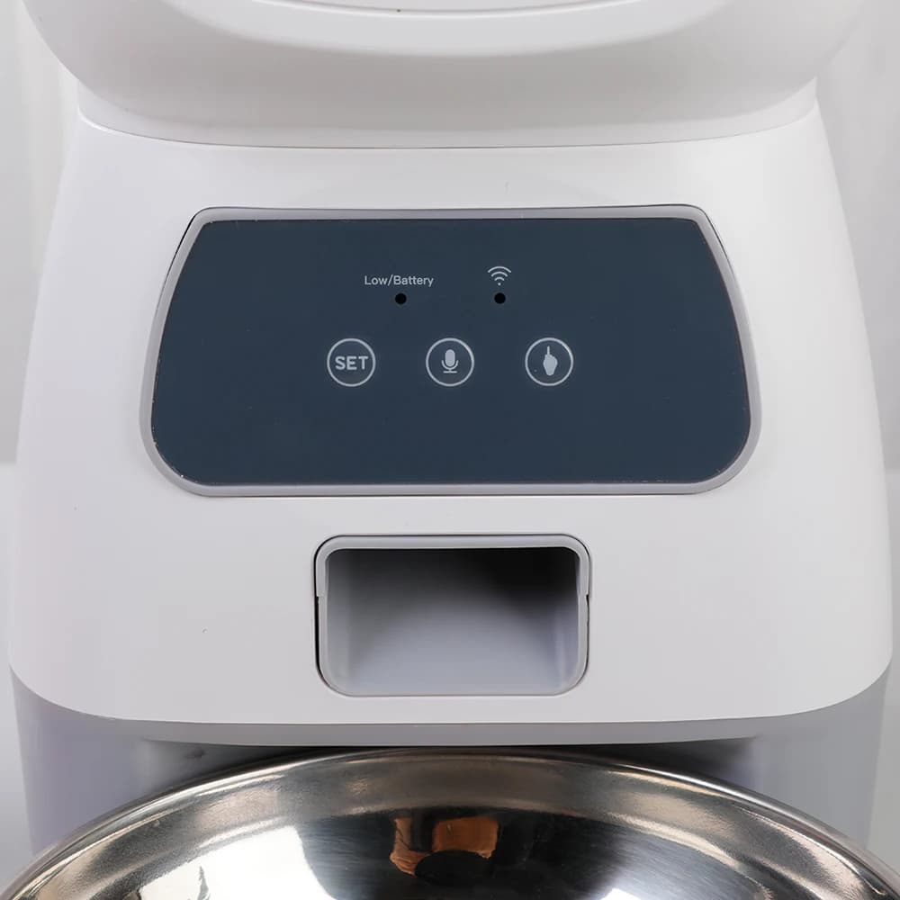 Mangeoire automatique pour animaux de compagnie, 3,5 l, WiFi, tourbillon intelligent, pour chien len