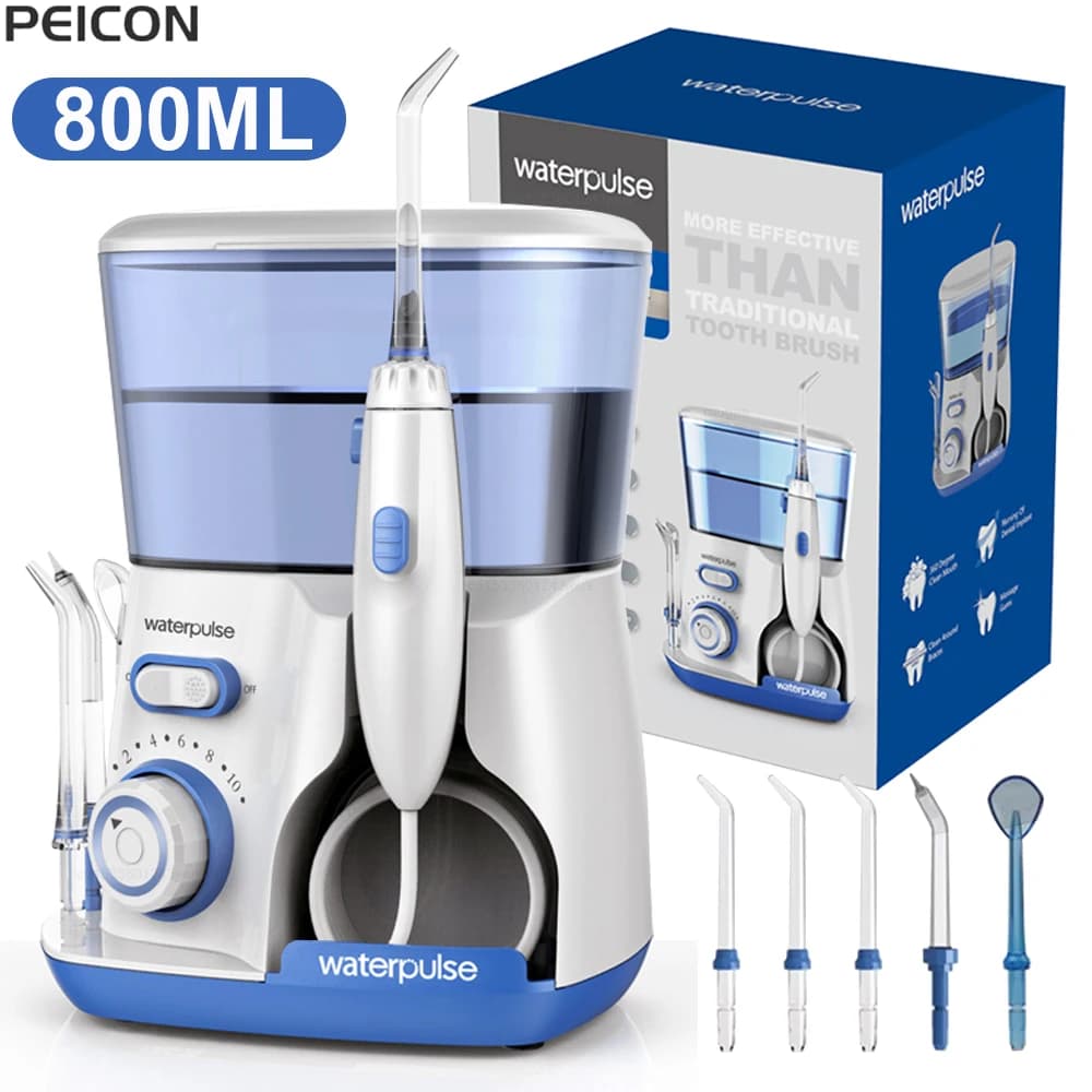 Irrigateur buccal, hydropulseur dentaire électrique à haute pression, Machine à laver la bouche, 800