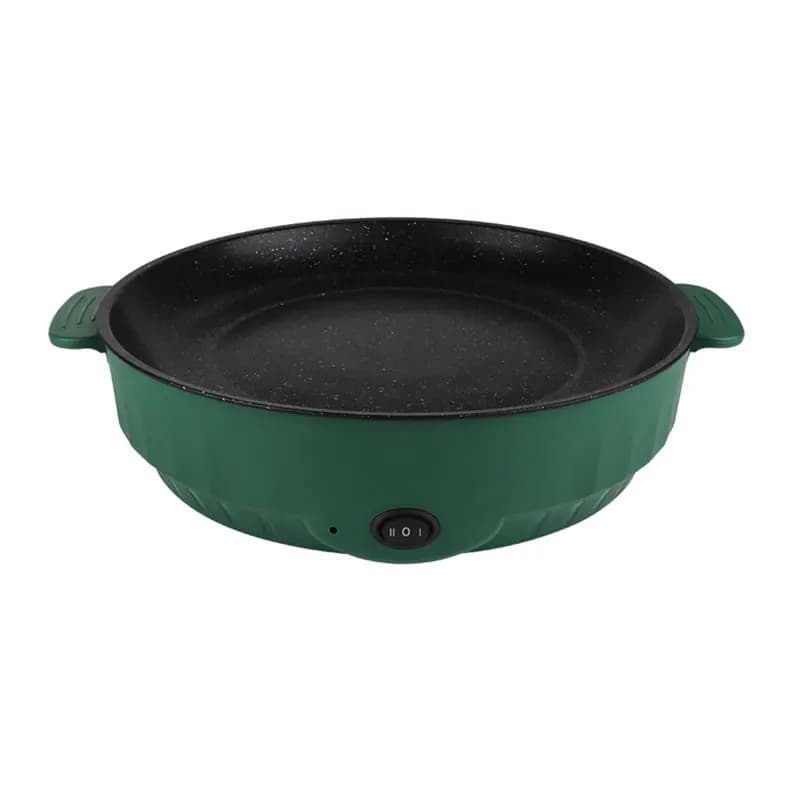 Multicuiseur électrique poêle électrique 220V maison Barbecue Steak frit poisson Omelette poêle anti