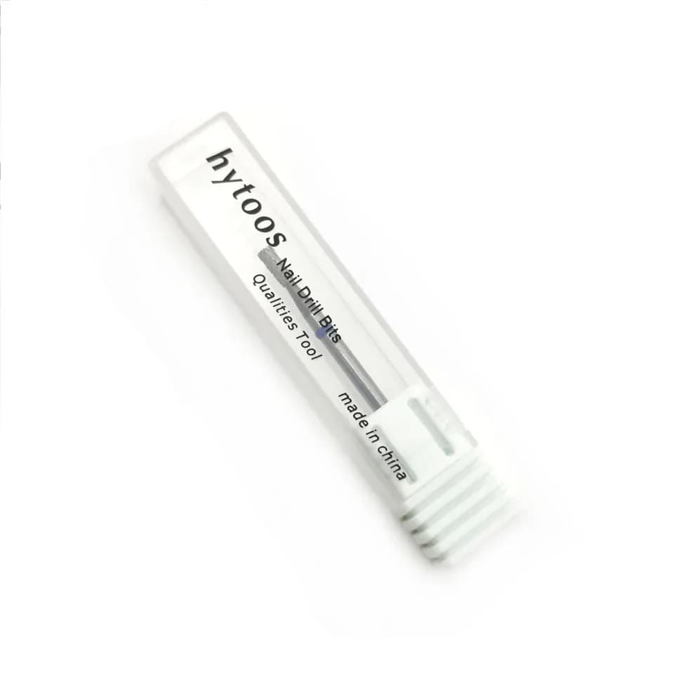 HYTOOS forets coniques inversés (coupe R) foret à ongles en carbure 3/32 pour manucure cuticules pro