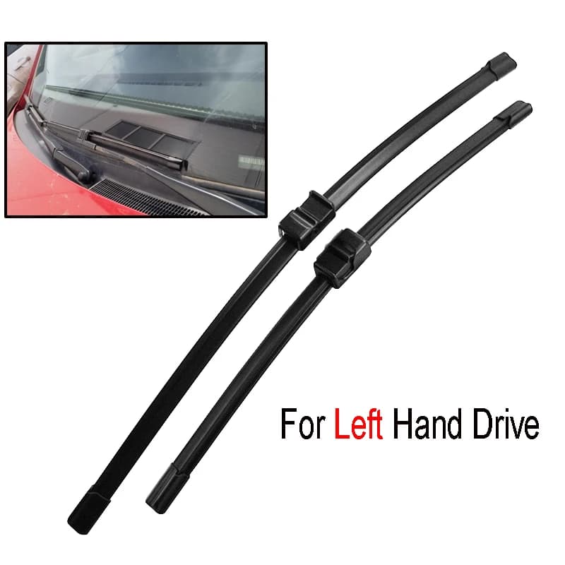 Erick's Wiper LHD Jeu de balais d'essuie-glace avant et arrière pour Opel Astra H GTC 3 portes 2004 