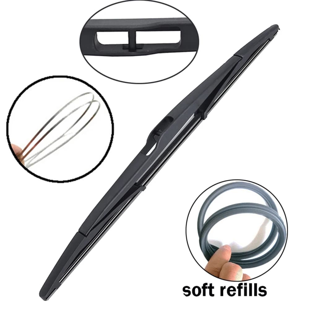 Erick's – jeu de balais d'essuie-glace avant et arrière, pour Renault Clio MK 3 Hatchback 2005 – 201