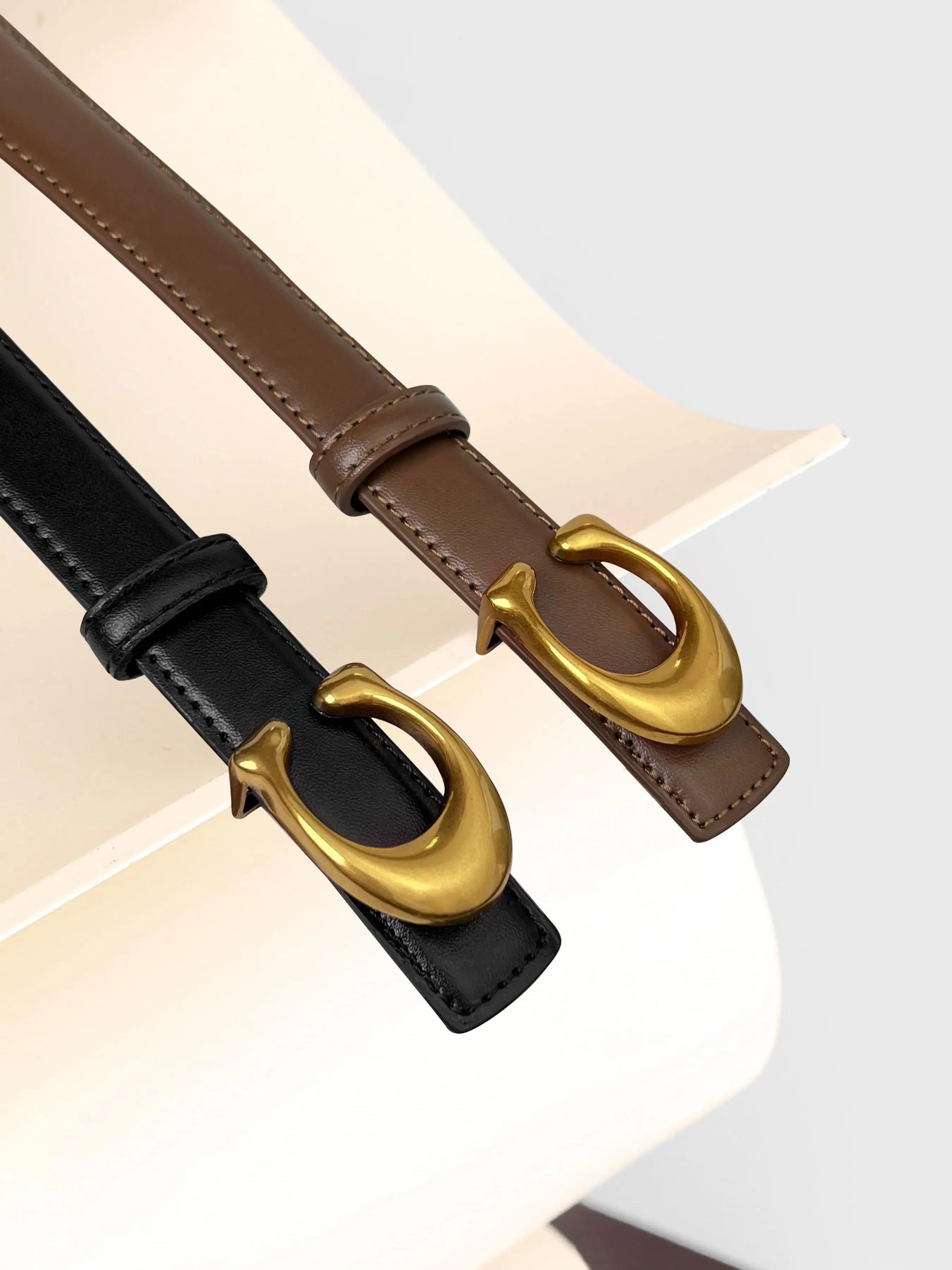Ceinture Vintage épicée haut de gamme pour femmes, accessoire de mode polyvalent pour jeans et panta