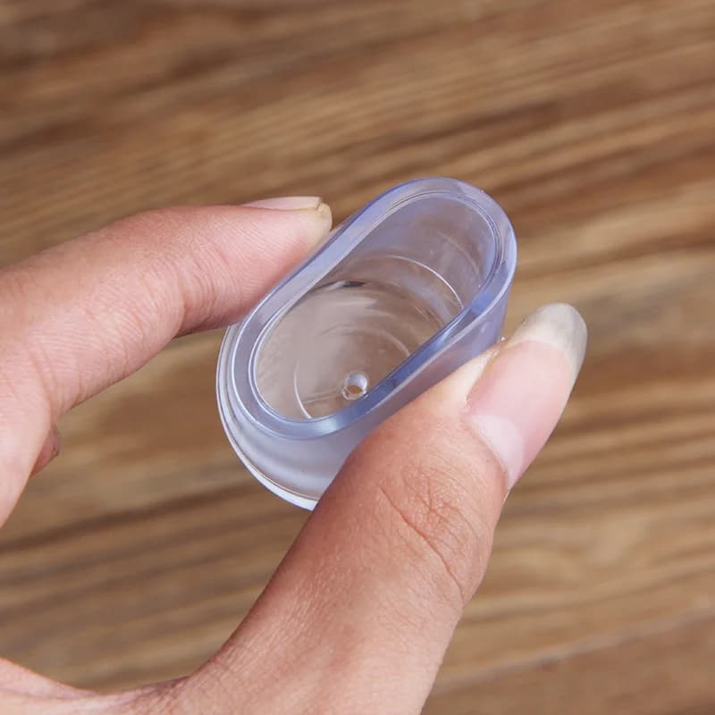 Polymères de table en caoutchouc pour meubles, capuchon de protection anti-rayures en silicone, pied