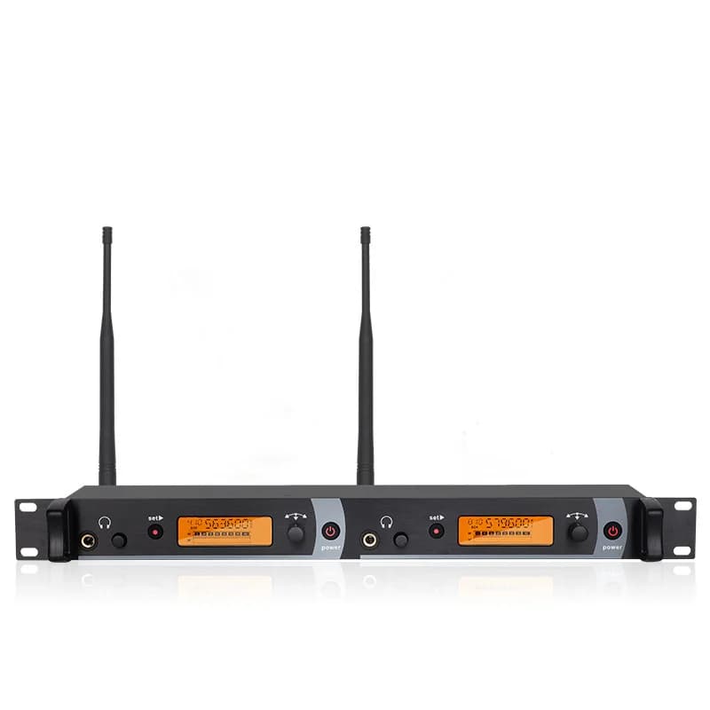 Système de surveillance intra-auriculaire professionnel SR-2050, moniteur multi-bodypack à 2 canaux 