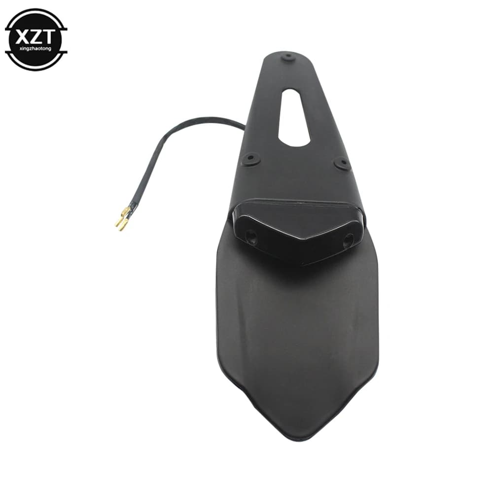Enquêter arrière LED universel pour moto, feu stop, plaque de planificateur de garde-boue arrière, s