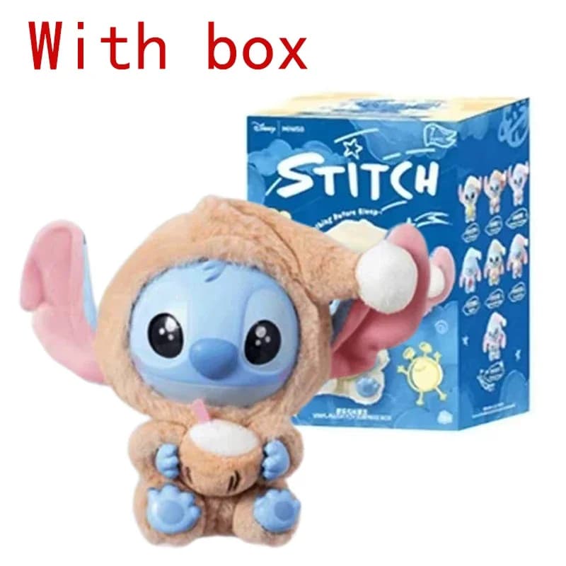 Série Stitch Manger Quelque Chose Avant de Dormir : Boîte Mystère de Figurines en Peluche et Vinyle,