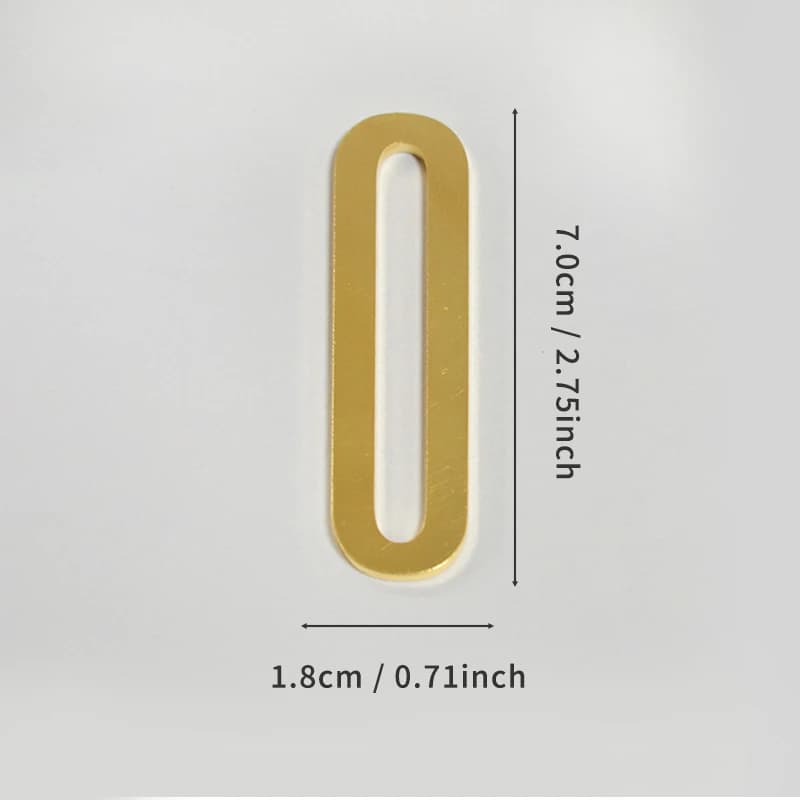Numéro de porte doré avec support adhésif, 7cm, numéro de maison en métal, numéro de porte d'apparte