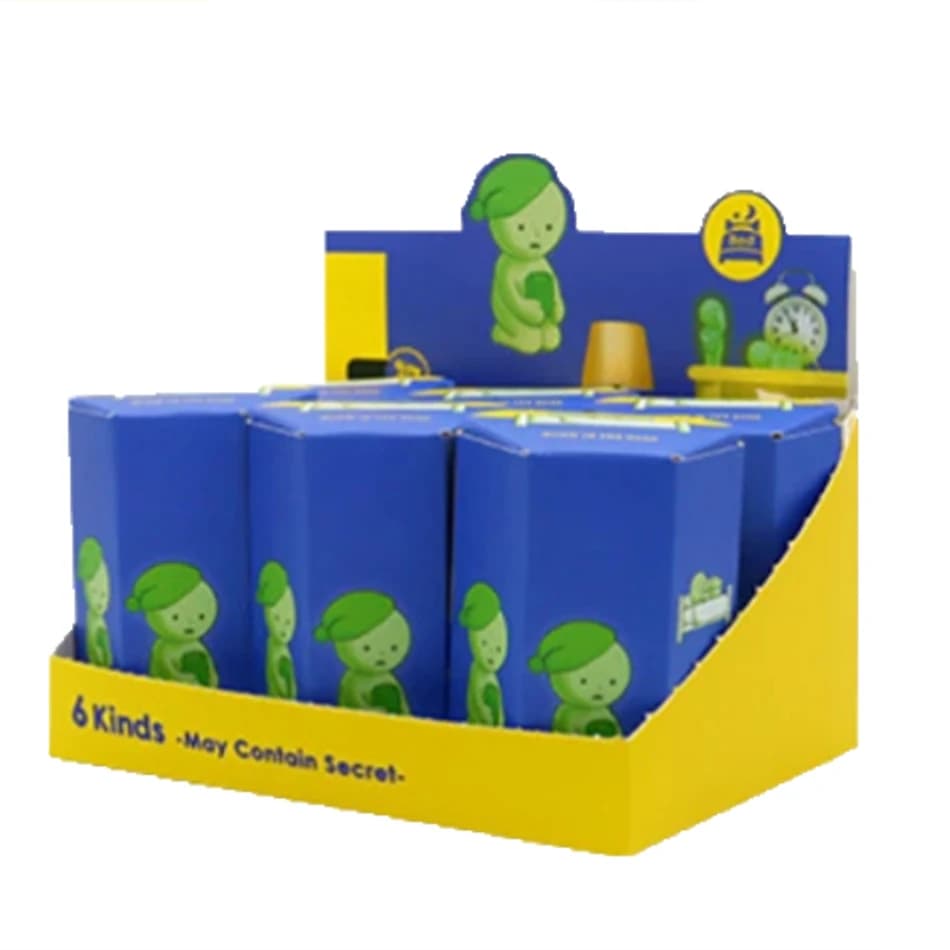 Cadeau : Boîte mystère surprise de figurines d'action luminescentes vertes de plusieurs séries, modè