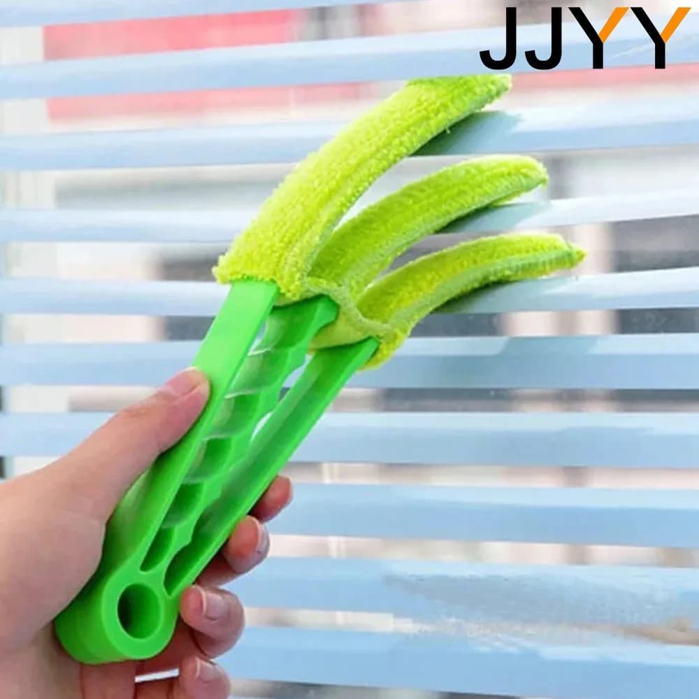 Brosse de nettoyage de lame aveugle vénitienne en Microfibre, pratique, pour climatiseur de fenêtre,