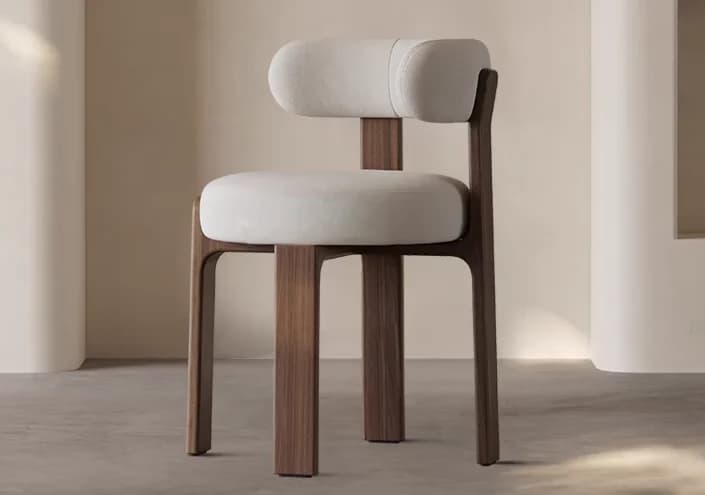 Chaises de salle à manger ergonomiques, minimalistes et confortables, chaises d'appoint vintage pour