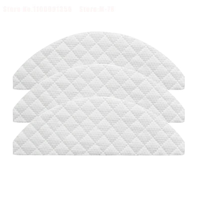 Tampons de chiffon jetables pour aspirateur robot Xiaomi Roidmi EVE Plus, 100 pièces, accessoires en