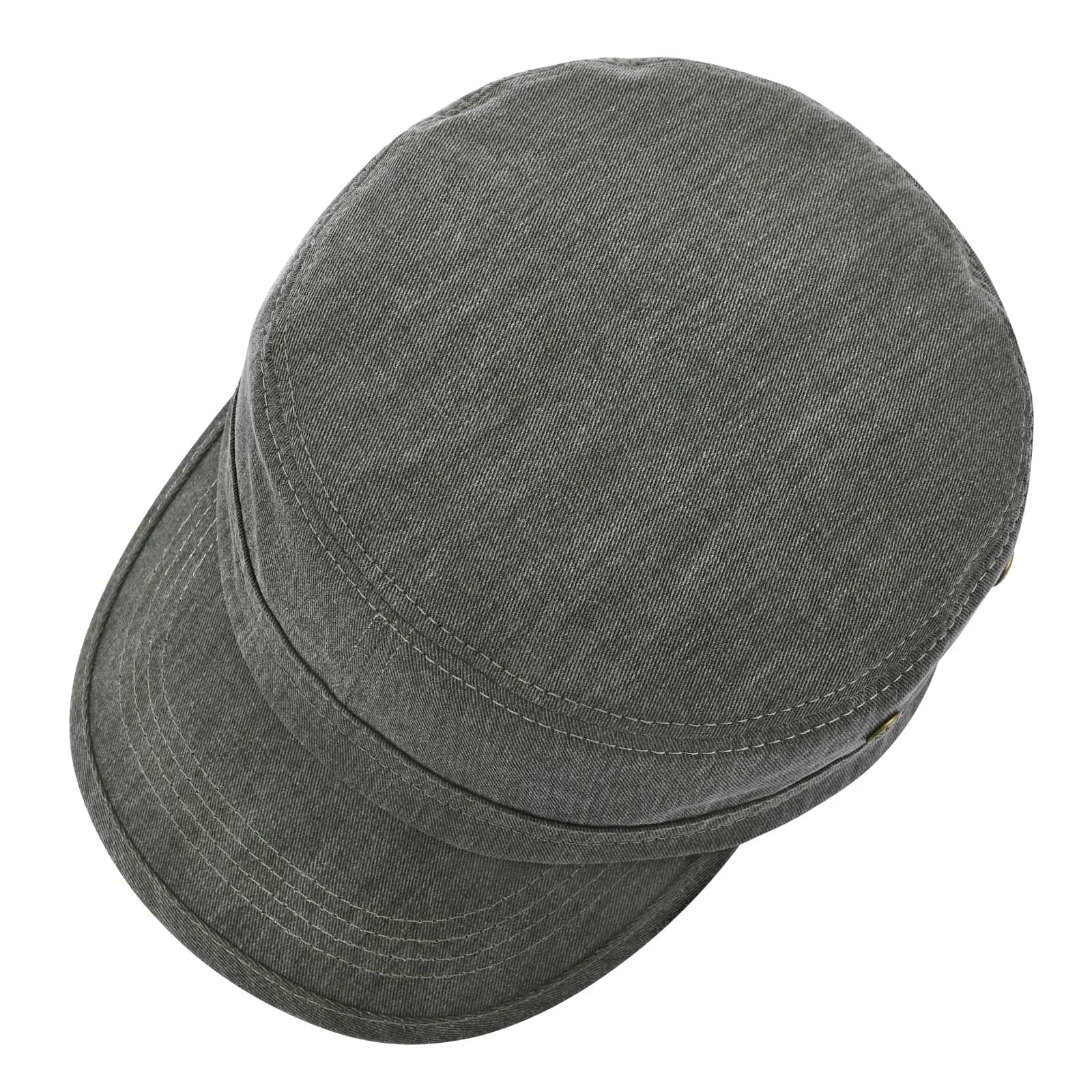 BOTVELA-Casquette militaire en sergé de coton pour hommes et femmes, chapeau vintage réglable, dessu