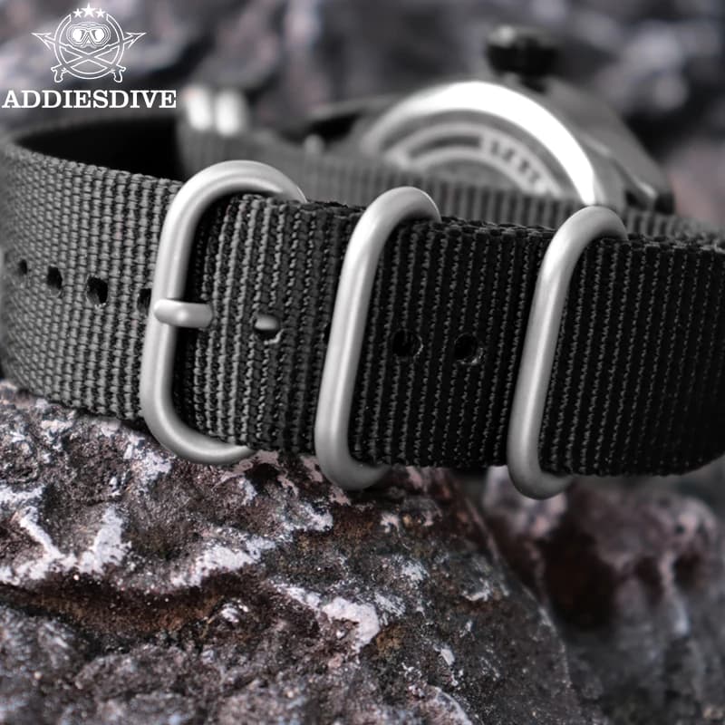 ADDIESDIVE nouvelle montre analogique pour hommes 50m montre lumineuse étanche mode sport grand cadr