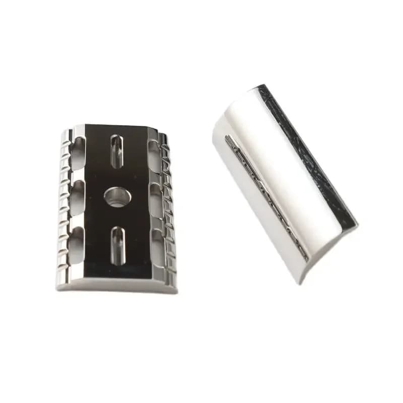 Tête de rasoir Yaqi Thalia 316 en acier inoxydable poli, rasoir de sécurité, objets de collection, c