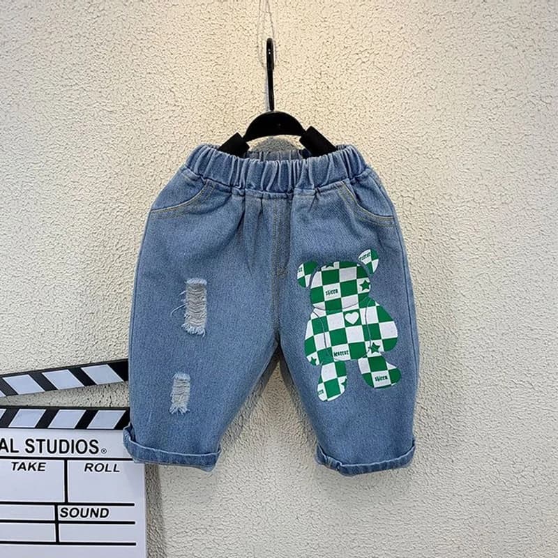 Ensemble de vêtements d'été pour bébés garçons, T-shirt ours + pantalon court, ensemble 2 pièces pou