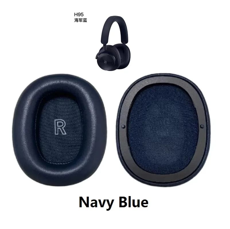 Coussinets d'oreille 100% originaux pour écouteurs B & O H95 Bang & Olufsen Beoplay H95, en cuir de 