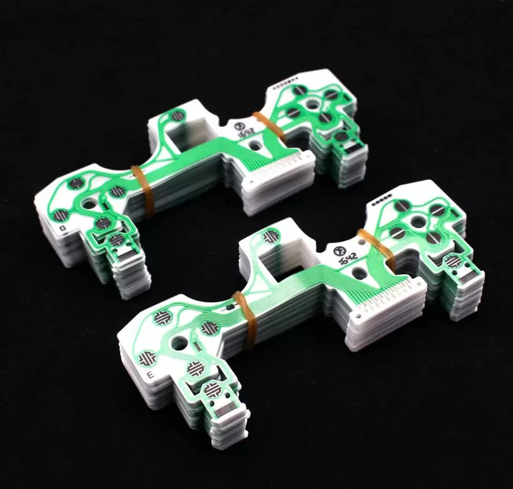 10 pièces Jdm Jds 010 011 030 040 055 pour Sony Dualshock 4 clavier à Film conducteur pour Ps4 Ps5 P