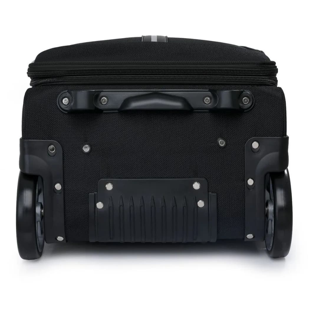 Valise de voyage de 20 pouces en tissu Oxford, bagage à main avec grandes roues, boîtier de chariot,