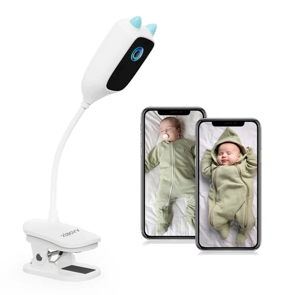 4MP WiFi intérieur haute définition détection de pleurs vidéo bébé moniteur couleur vision nocturne 