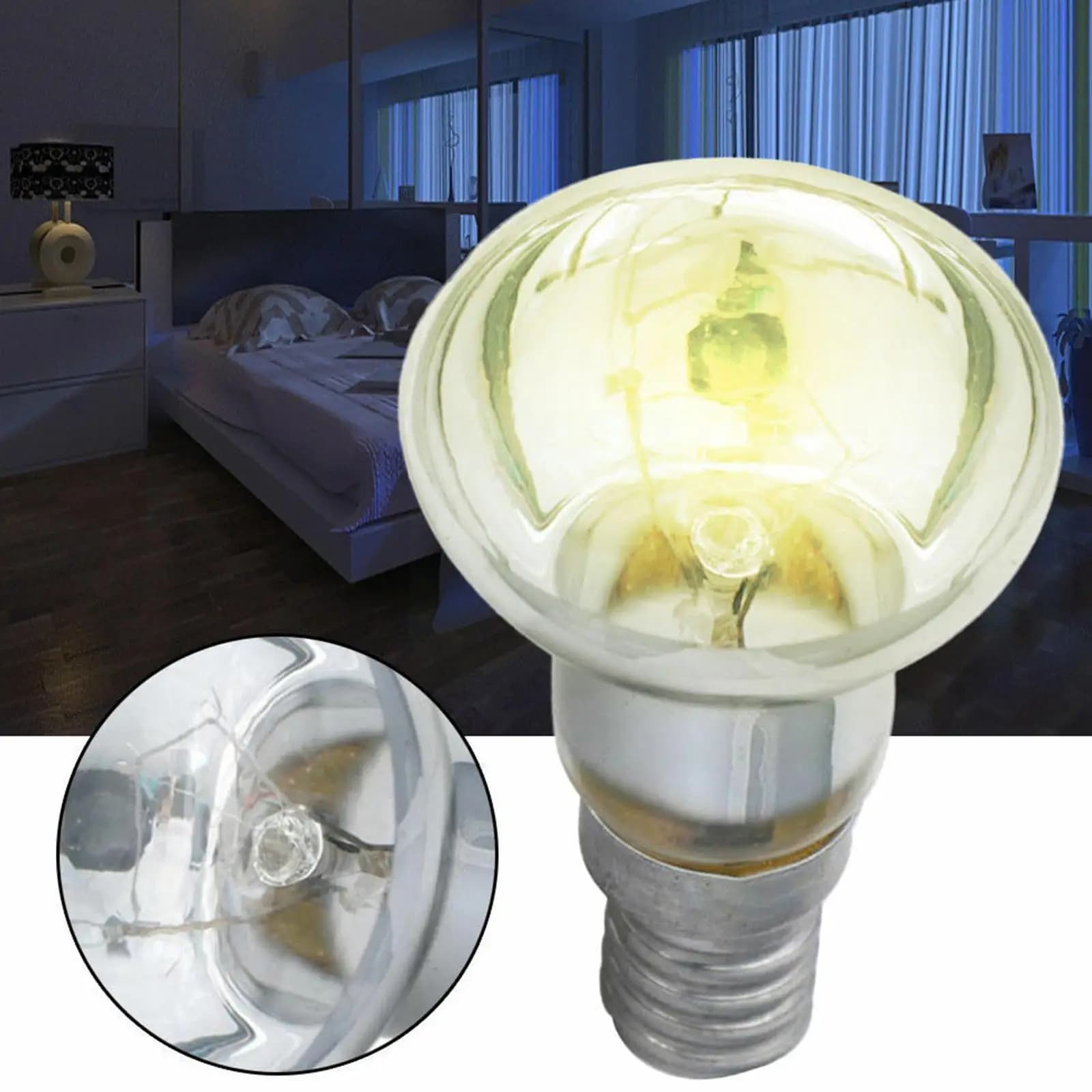 Lampe à lave de remplacement E14, 30w R39, réflecteur, décor à Filament, lampe à incandescence pour 
