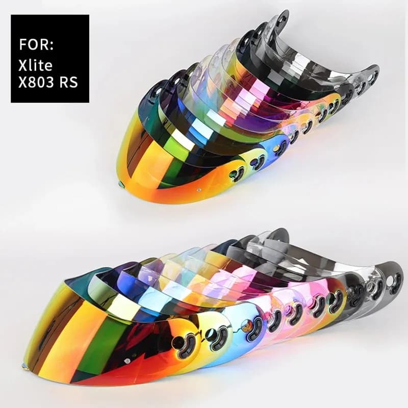 Visière de casque de moto X-lite X-803, lentille pour X-803RS UCX802, protection UV, pare-brise, acc