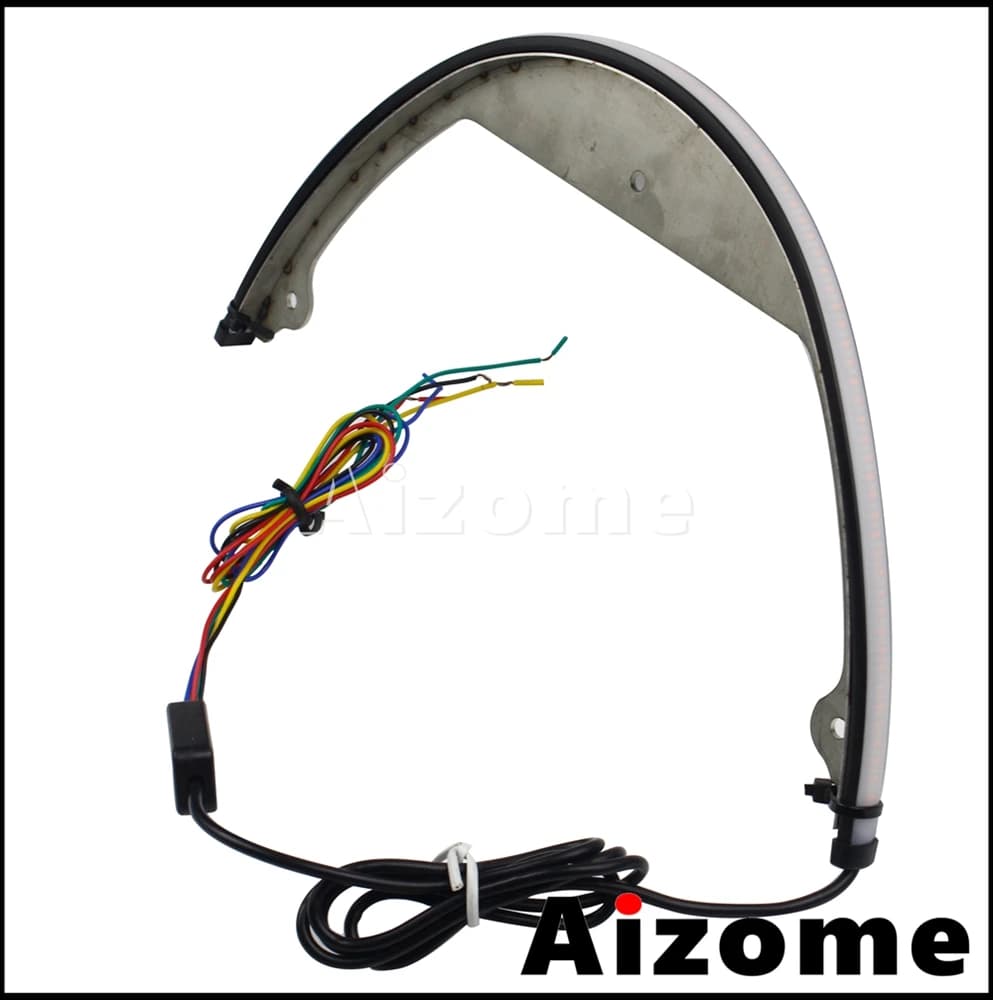 Feux arrière de moto avec séquentia ambre, clignotant fluide, éliminateur de frein LED, Suzuki Boule