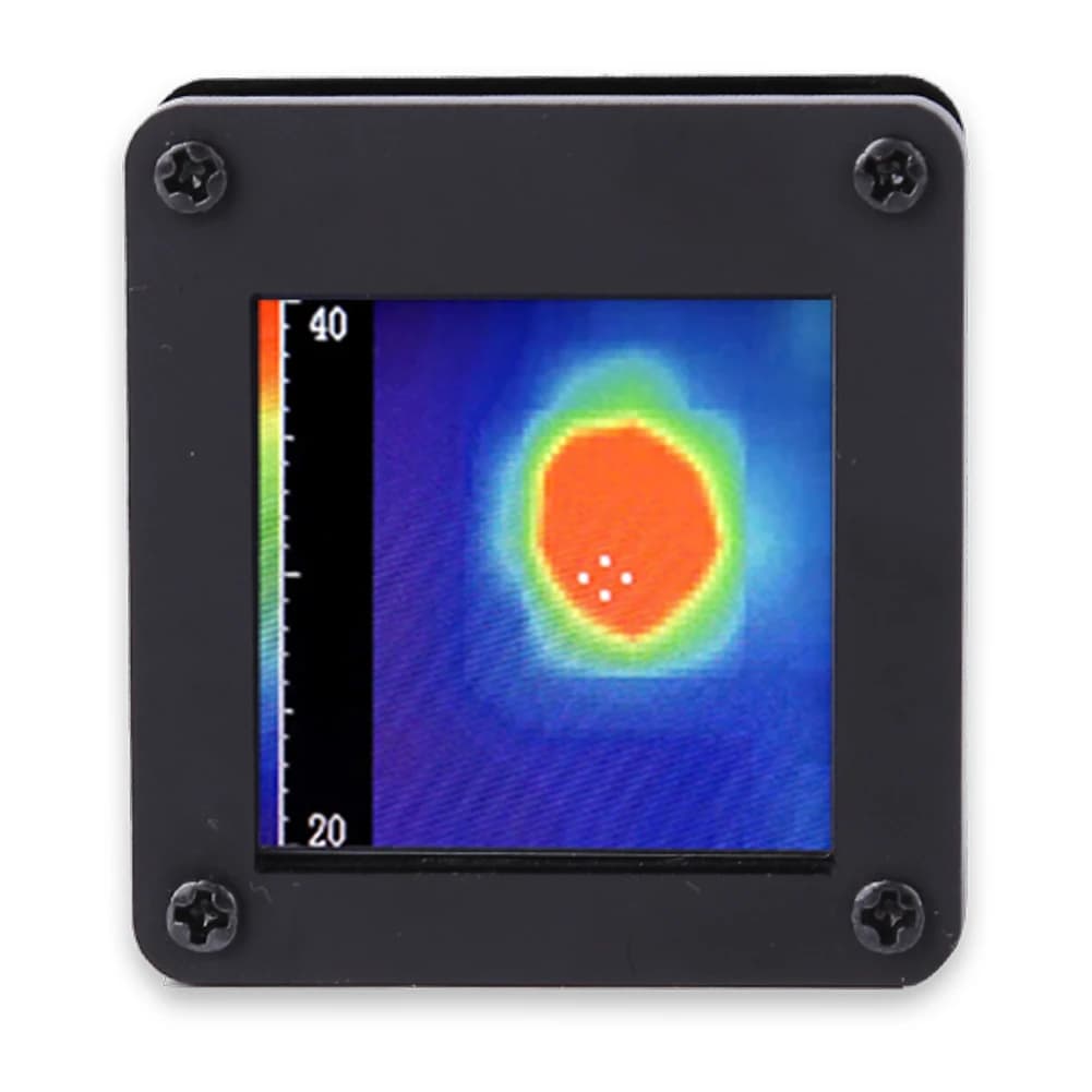 Caméra thermique portable avec écran LCD, thermographe, thermomètre de détection industrielle, dispo