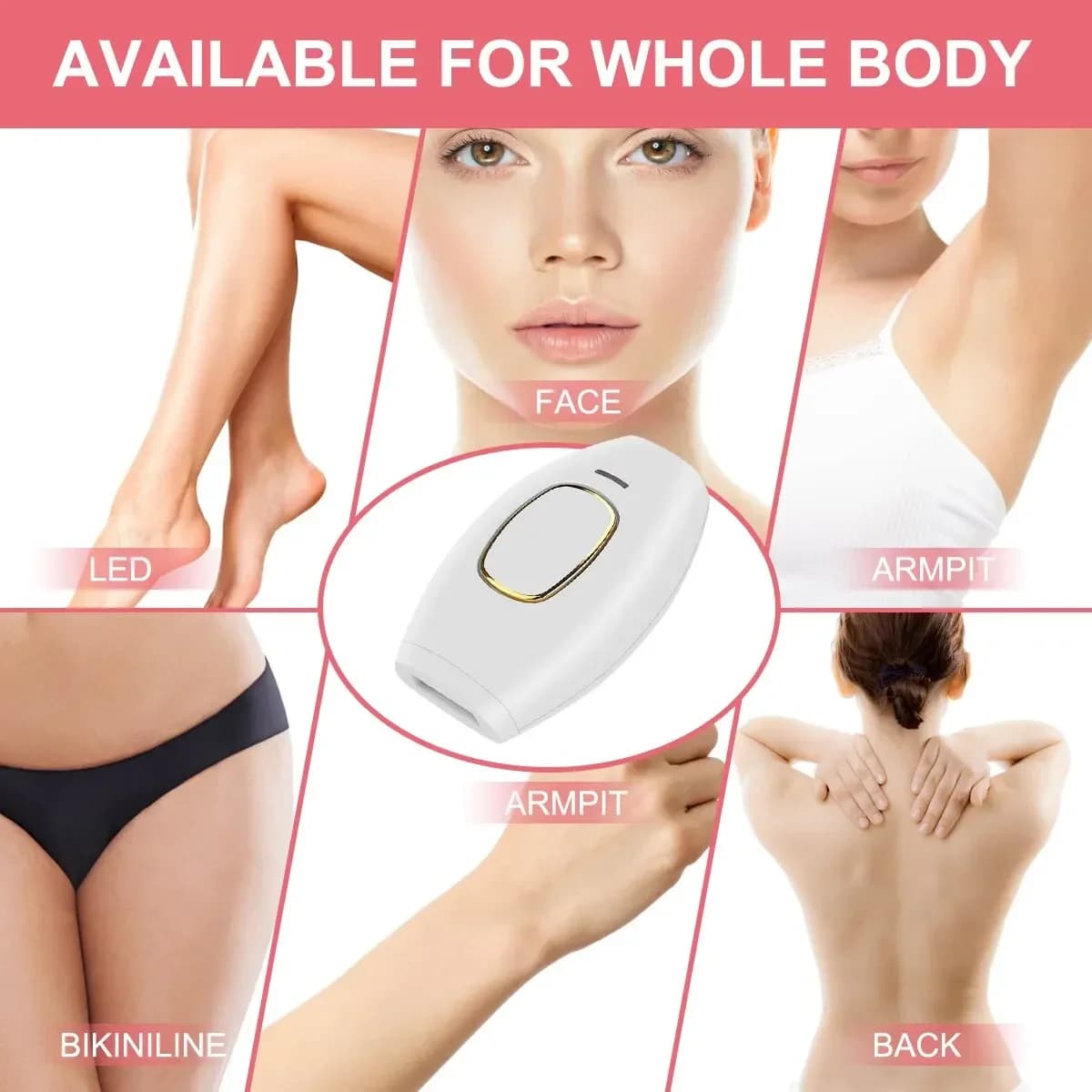 500000   Flash indolore Laser IPL épilateur femmes rasoir épilation permanente pour corps visage Bik