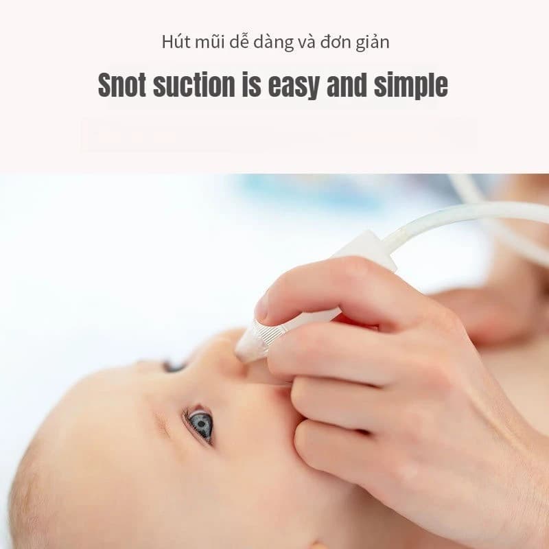 Aspirateur nasal pour bébé, pompe manuelle puissante, aspirateur nasal silencieux, aspirateur nasal 